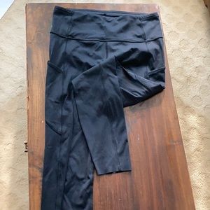 Lulu high rise legging crops
